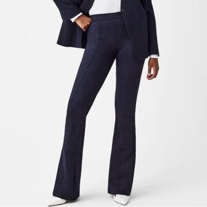 SPANX Blue Flare Pants Tailored Professional Fit